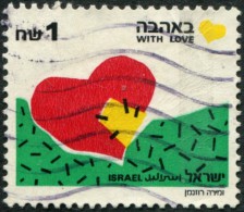 Pays : 244 (Israël)        Yvert Et Tellier N° : 1110 A (o) - Used Stamps (without Tabs)