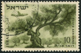 Pays : 244 (Israël)        Yvert Et Tellier N° : Aé    9 (A) (o) - Posta Aerea