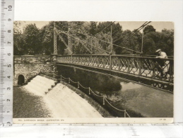 CPA Angleterre - WORWICKSHIRE - MILL SUSPENSION BRIDGE, LEAMINGTON SPA - Autres & Non Classés