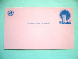 United Nations New York 1952 Pre Paid Card Building - Storia Postale