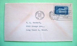 United Nations New York 1952 FDC Cover - Veteran War Memorial - Lettres & Documents