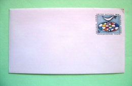 United Nations New York 1963 Pre Paid Enveloppe - Earth Globe And Dove Bird - Lettres & Documents