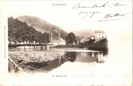 CPA 88 (Vosges) Cornimont - La Moselotte, Précurseur Nuage 1905 - Cornimont