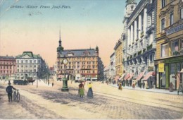 CPA BRUNN- FRANZ JOZSEF SQUARE, CLOCK - Hildburghausen