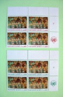 United Nations Geneva 1974 MINT Stamps With Date - Art At UN - Scott 41-42 - 4x = 4.40 US $ - Ongebruikt