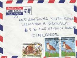 Cameroon Cameroun 1985 Kumba Depart Scouting Dove Pigeon Cover - Tauben & Flughühner