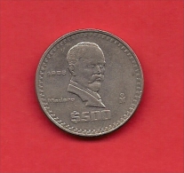 MEXICO, 1988, XF Circulated Coin, 500 Pesos, Copper Nickel, Km 529, C1802 - Mexique