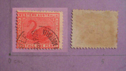 AUSTRALIE 1905 OBLITERE CIGNE ROUGE 1p WESTERN AUSTRALIA USED RED SWAN 1p - Gebruikt