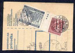 BuM0190 - Böhmen Und Mähren (1942) Rot-Retschitz - Cervena Recice / Budweis 3 (Postal Parcel Dispach) Tariff: 5,50 - Covers & Documents
