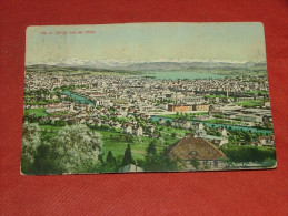 ZÜRICH  -  Zürich Von Der Wald   -  1914  -  (2 Scans) - Wald