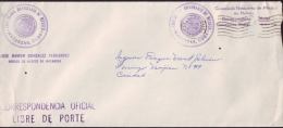 E4603 CUBA DIPLOMARIC FREE COVER MEXICO LEGACY 1957 - Covers & Documents