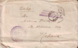 E4582 CUBA CONSULAR DIPLOMARIC COVER FROM SPAIN ESPAÑA - Lettres & Documents