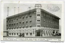 1926 Hotel Bridgway Exterior View Circulated - Springfield