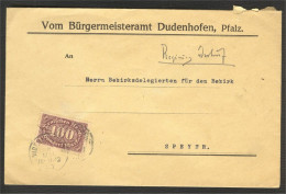 GERMANY, 12 COVERS OFFICIALS INFLATION PERIOD 1921-23, FRENCH OCCUP. RELATED! - Altri & Non Classificati