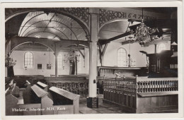 Vlieland - Interieur N.H. Kerk  - 1959 - Holland/Nederland  (2 Scans) - Vlieland