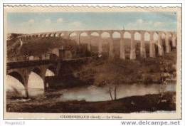 Au Plus Rapide Chamborigaud Le Viaduc Belle Oblitération 27 Septembre 1951 - Chamborigaud