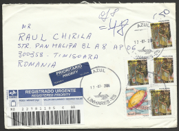 Brazil, Registered Priority Cover, 2004. - Storia Postale