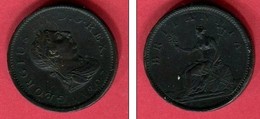 GEORGE III 1 PENNY 1807  TB+  20 - Andere & Zonder Classificatie