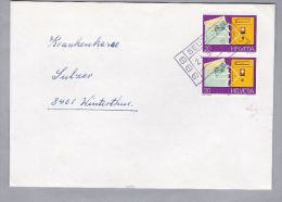 Heimat AG SEUZACH 1980-10-21 Bahnstations-Stempel - Briefe U. Dokumente