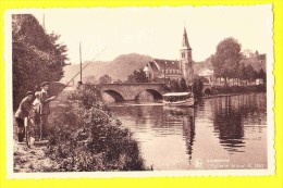 * Anseremme (Namur - Namen - La Wallonie) * (Nels, Edition Hotel Britannique) église Et Pont Saint Jean, Bateau, CPA - Autres & Non Classés