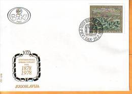 Yugoslavia 1978 Y FDC History Serbian - Turkish War  Mi No 1720 Postmark Beograd 20.02.1978. - FDC