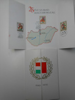 Hungary 1970. Liberation 25. Annv. Nice Souvenir Card With Special Cancellings - Briefe U. Dokumente