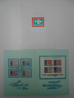 Hungary 1971. Budapest Set + Sheet On Nice Souvenir Card With Special Cancellings - Lettres & Documents