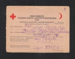 Russia POW PC Lager 7395/6 To Germany 1948 - Covers & Documents