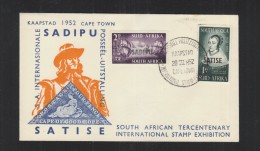 South Africa SADIPU Cover 1952 - FDC