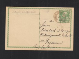 Austria Poland Stationery Swoszowice 1909 - Brieven En Documenten