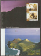 Portugal Açores 2 Blocs Du Carnet Eruption Volcan Capelinhos Phare 2007 ** Azores Vulcano Eruption Lighthouse 2 S/s ** - Volcanes