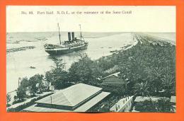 Egypte -  Port Said   "  N.D.L At The Entrance Of The Suez Canal  " - Port-Saïd