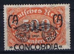 Deutsche Reich: Concordia Association Surcharge Not Used (*) - Unused Stamps