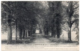 CP, 28, MAINTENON, Château, Allée Racine, Vierge - Maintenon