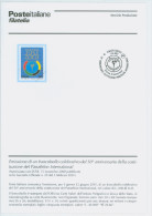 2001- ITALIA - BOLLETTINO ILLUSTRATIVO - COSTITUZIONE PANATHLON INTERNAZIONALE - Andere & Zonder Classificatie