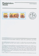 2001- ITALIA - BOLLETTINO ILLUSTRATIVO - GIORNATA DELL' ALIMENTAZIONE IFAD, FAO, WFP - Other & Unclassified