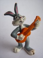 FIGURINE BUG'S BUNNY BULLY 1983 AVEC UNE GUITARE - Other & Unclassified