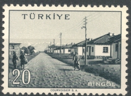 Turkey  1958   Landscapes - Bingol   20k   MNH    Scott#1324 - Ongebruikt