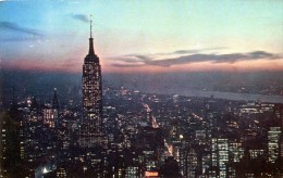 New York City. Empire State Building At Night - Empire State Building