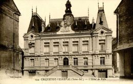 N°36689 -cpa Criquetot L'Esneval -Hôtel De Ville- - Criquetot L'Esneval