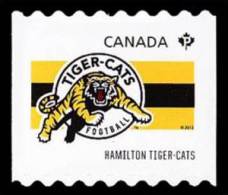 Canada (Scott No.2564 - CFL Teams) [**] (P) Roulette / Coil - Unused Stamps