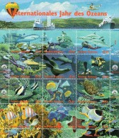 Nations Unies Vienne - Année Internationale De L'océan - Feuillet Neuf - Blokken & Velletjes