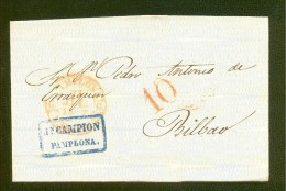 1847.- PAMPLONA A BILBAO - ...-1850 Prephilately