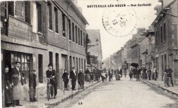 SOTTEVILLE-LES-ROUEN RUE GARIBALDI EPICERIE DEBIT N RENAULT TRES ANIMEE 1910 - Sotteville Les Rouen