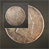 PIECE ITALIE 5 LIRE VICTOR EMMANUEL II 1874 EN ARGENT Jeton Monnaie Médaille Collection Numismate Numismatique - 1861-1878 : Vittoro Emanuele II