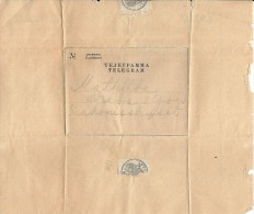 Formulaire Télégraphique 1891 - Telegrafi
