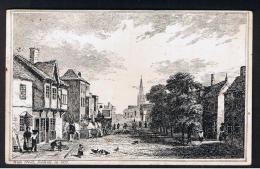 RB 976 - 1906 Postcard - Showing  Solihull High Street In 1829 - Warwickshire - Sonstige & Ohne Zuordnung