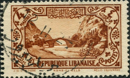 Pays : 198,1 (Grand Liban : République)  Yvert Et Tellier N°:  139 (o) - Used Stamps