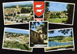 Lectoure (Gers)  - Vue Générale, Lycée Ces Cet, Le Musée Et Le Tribunal, Lac Des Trois Vallées  -  Cim - Lectoure