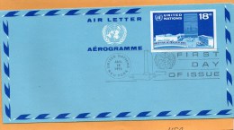 United Nations New York 1975 FDC - FDC
